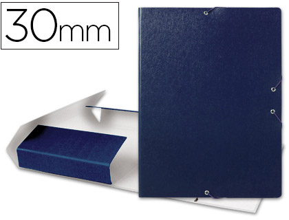 CAPA ELASTICOS PARA PROJETOS LOMBADA 3 CM AZUL