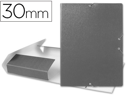 CAPA ELASTICOS PARA PROJETOS LOMBADA 3 CM CINZA