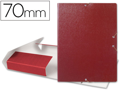 CAPA ELASTICOS PARA PROJETOS LOMBADA 7 CM VERMELHA