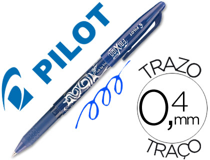 MARCADOR PILOT FRIXION AZUL