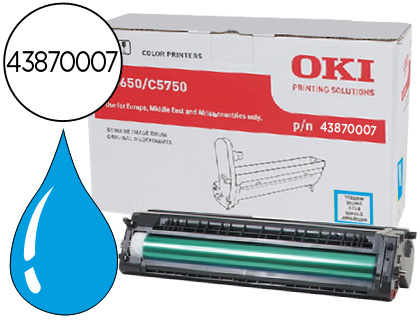 TAMBOR OKI C5650/5750 CIAN -20.000 PAG