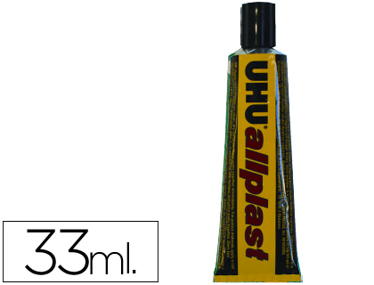 COLA UHU ALLPLAST COLA 33 ML