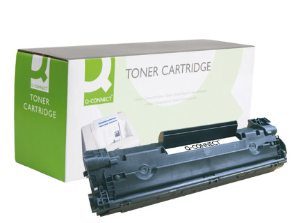 TONER Q-CONNECT COMPATIVEL HP CB435A PARA LASERJET P1005/P1006 -3.000PAG