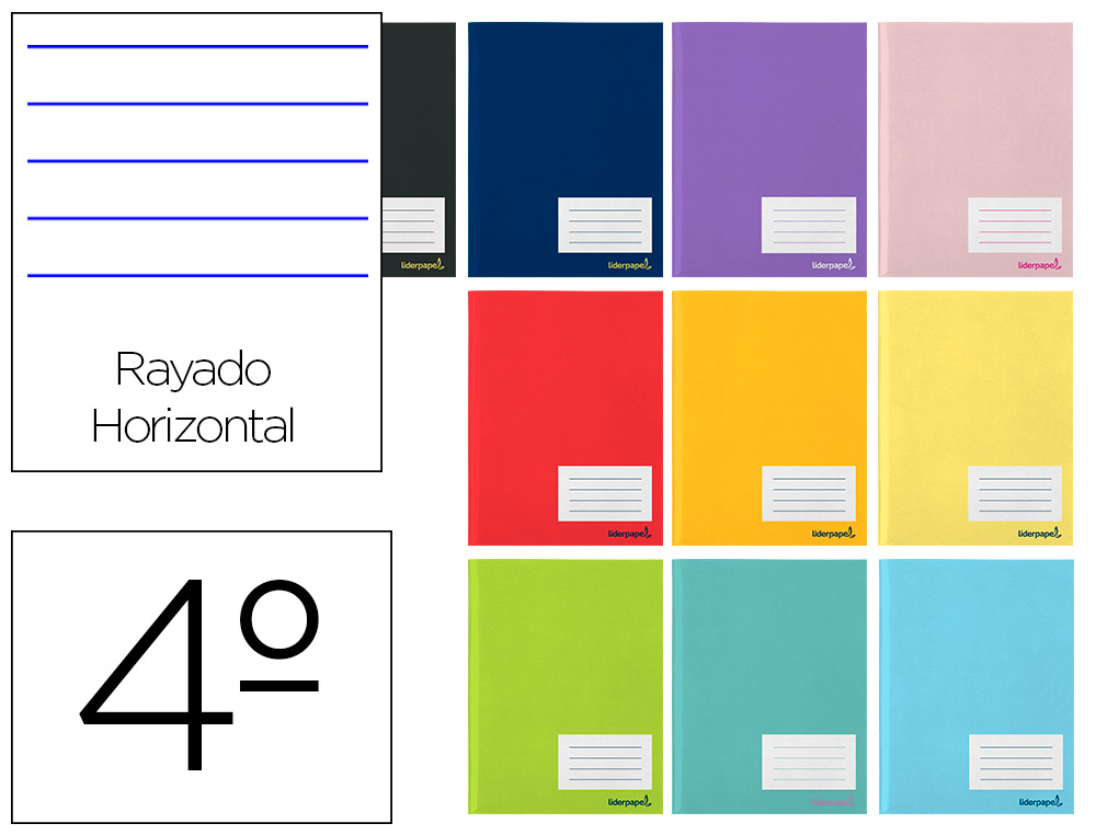 CADERNO AGRAFADO LIDERPAPEL SMART DIN A5 80 F PAUTADO 60 GR COM DUPLA MARGEM