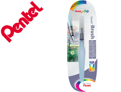 BLISTER PINCEL PENTEL XFRH/1-B PONTA GROSSA DE NYLON COM DEPOSITO DE AGUA AQUASH FRH XFRH/1-B