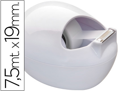 DESENROLADOR SCOTCH DE SECRETARIA COR BRANCO C-36 KARIM DE 7,5 MT X 19 MM INCLUI ROLO DE FITA MAGIC