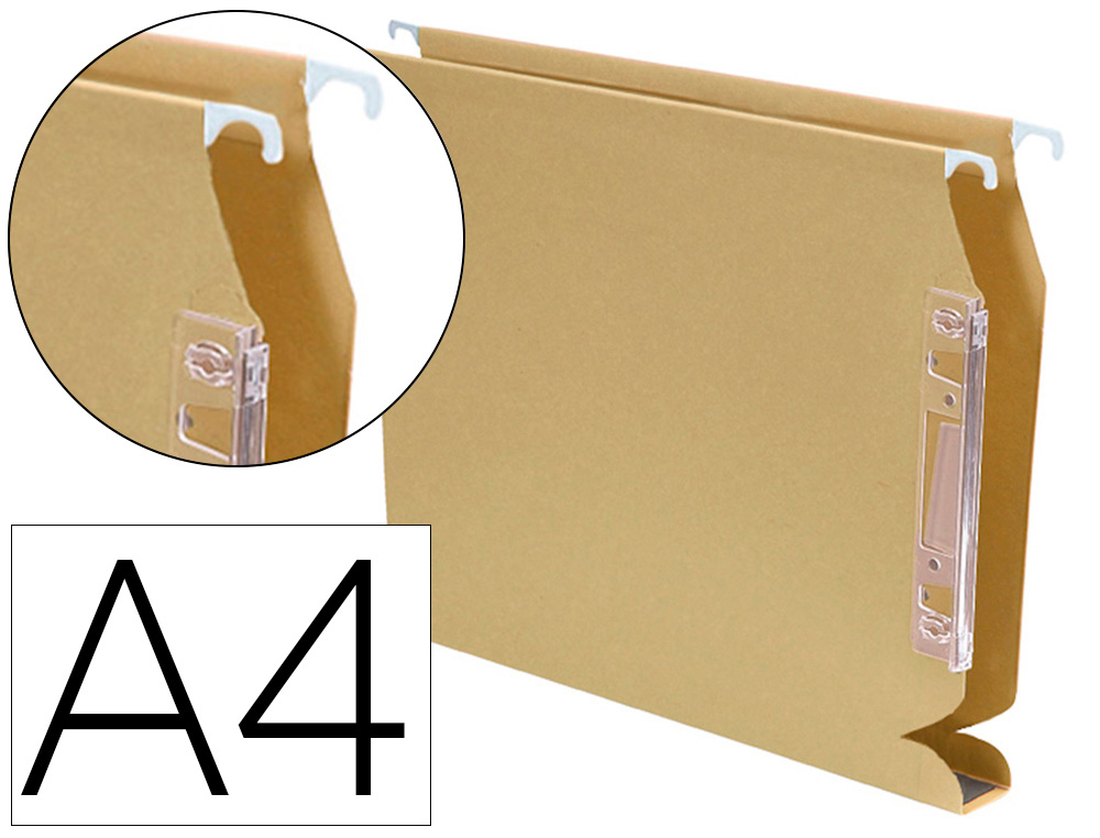 CAPAS DE SUSPENSAO GIO DIN A4 VISOR LATERAL 250X330X50 MM KRAFT