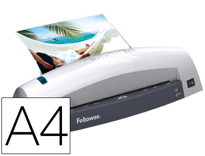 PLASTIFICADORA FELLOWES LUNAR DIN A4 2 ROLOS ATE 80 MICRONS