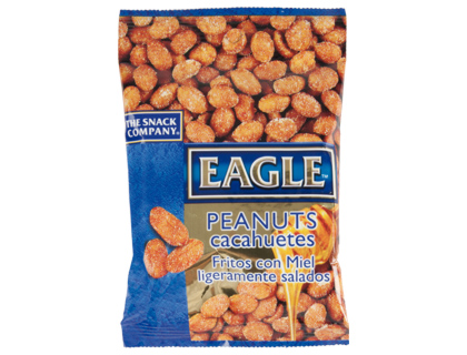 AMENDOINS FRITOS COM MEL EAGLE SNACKS LIGEIRAMENTE SALGADOS 75G