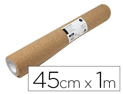 CORTICA LIDERPAPEL ADESIVA LARGURA 45CM COMPRIMENTO 1M ESPESSURA DE 1 MM EM ROLO