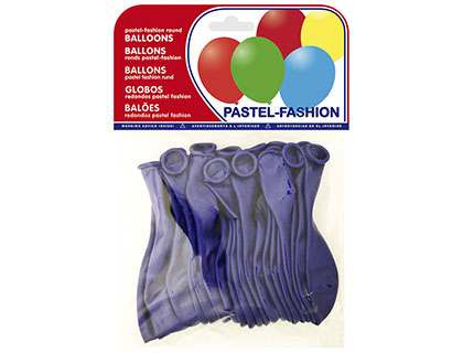 BALOES PASTEL AZUL MARINHO BOLSA DE 20 UNIDADES