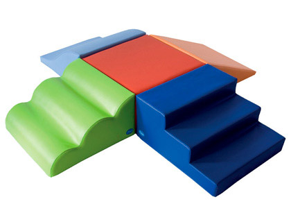 CONJUNTO PSICOMOTROCIDADE 10 SUMO DIDACTIC MULTICOR 190X185X30 CM