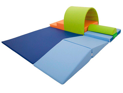 CONJUNTO PSICOMOTRICIDADE 48 SUMO DIDACTIC MULTICOR 150X150X15 CM