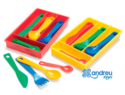 JOGO DANTOY TALHERES 4 SERVICOS 17 PECAS 11,5X18,5X2,5 CM