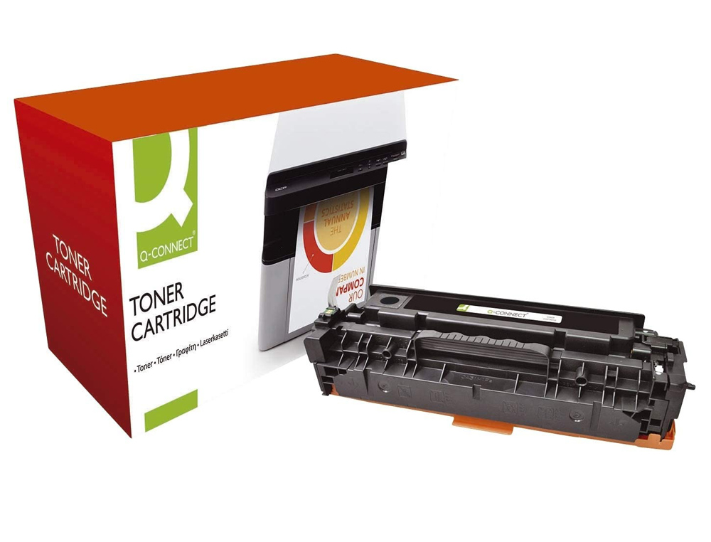 TONER Q-CONNECT COMPATIVEL HP CC530A PARA COR LASERJET CP2520/CM2320 MFP -3.000PAG