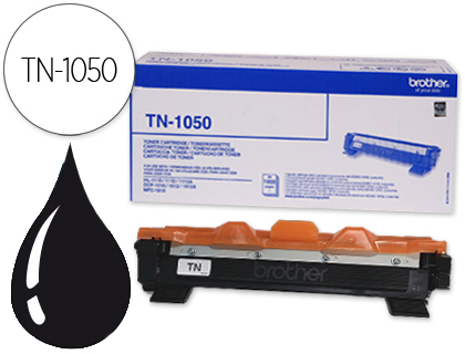 TONER BROTHER TN-1050 HL1110 DCP1510 MFC1810 PRETO -1000 PAG