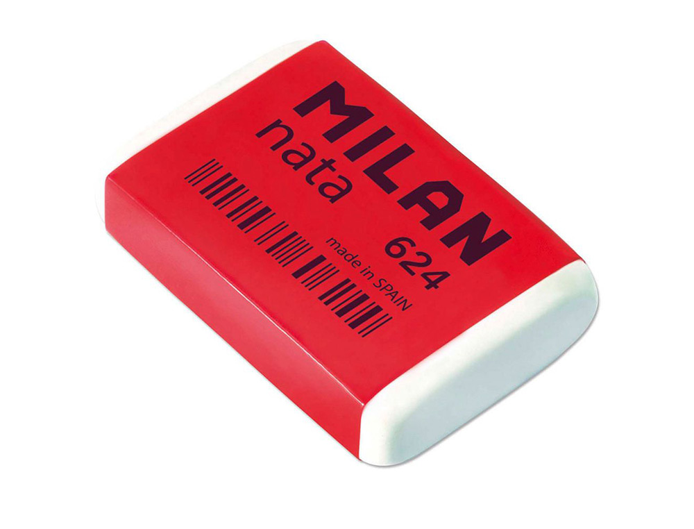 BORRACHA MILAN BRANCA NATA 624