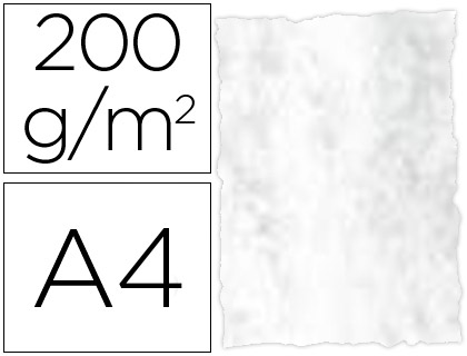 PAPEL PERGAMINHO TROQUELADO DIN A4 200 GR COR MARMOREADOS CINZA EMBALAGEM DE 25 FOLHAS