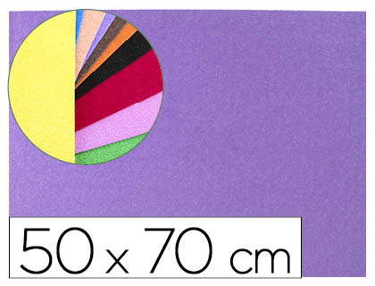GOMA EVA LIDERPAPEL TEXTURA TOALHA LILAS PLACA 50X70CM 60GR ESPESSURA 2MM