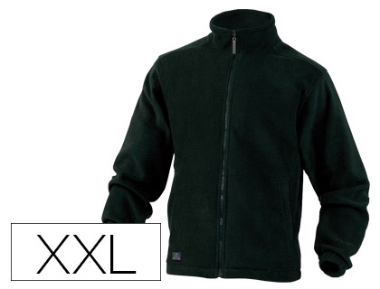 CASACO POLAR DELTAPLUS COM PUNHOS ELASTICOS E 2 BOLSOS COR PRETO TAMANHO XXL