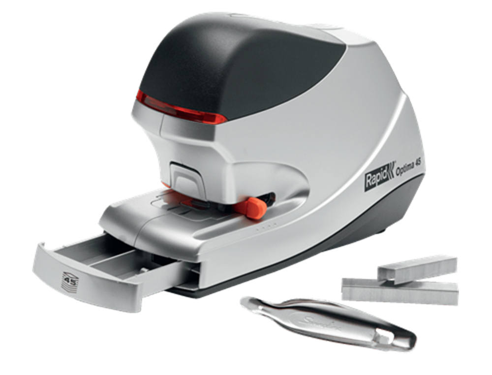 AGRAFADOR RAPID ELETRICO OPTIMA 45 CAPACIDADE 45 FOLHAS