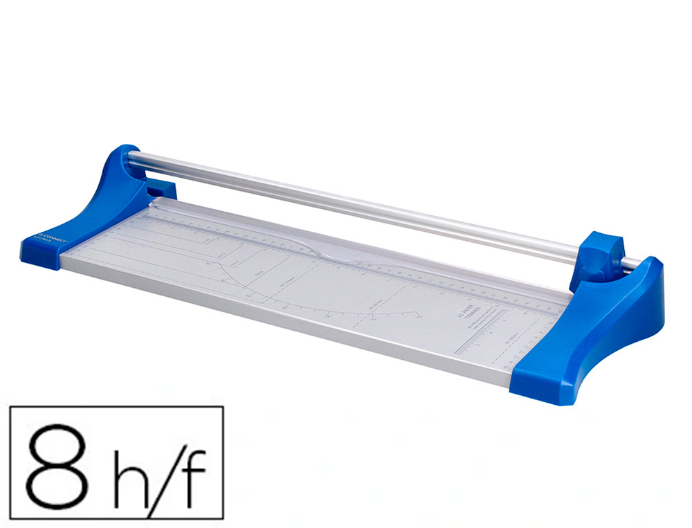CISALHA Q-CONNECT METALICA DE ROLO DE 44 CM COM BASE DE ALUMINIO