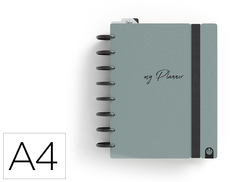 CUADERNO CARCHIVO MY PLANNER INGENIOX CLASSIC DIN A4 240 HOJAS COLOR VERDE