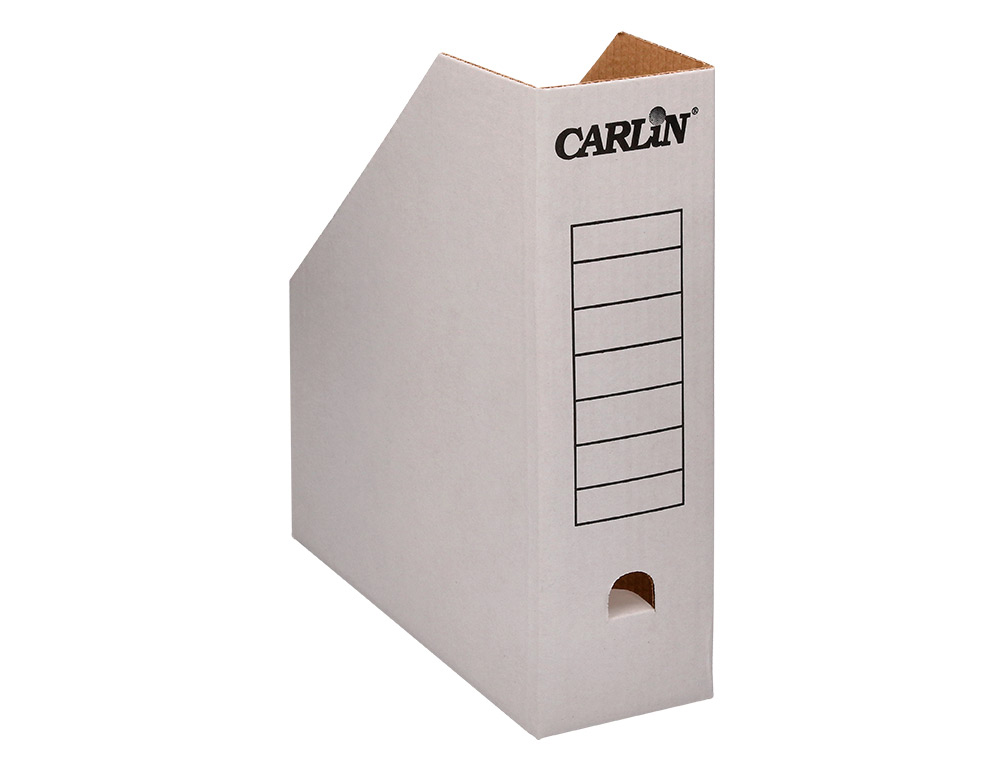 PORTA REVISTAS CARLIN CARTAO COM OCULO NA LOMBADA