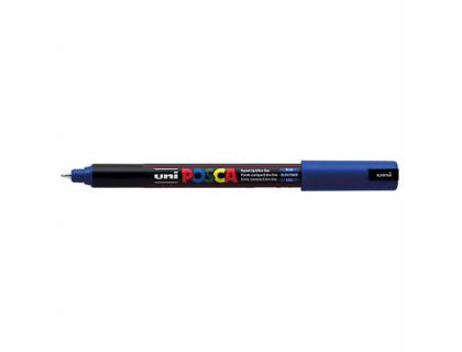 ROTULADOR UNI POSCA PC-1M MARCADOR DE PINTURA PUNTA EXTRAFINA 0,7 MM AZUL