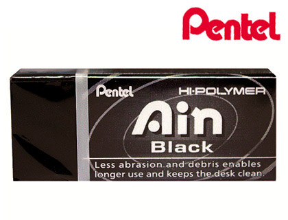 BORRACHA PRETA PENTEL HI-POLYMER PEQUENA