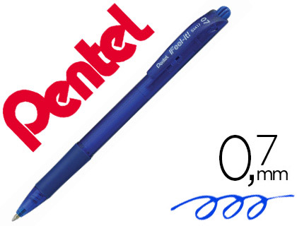 ESFEROGRAFICA PENTEL RETRATIL BX417 COR AZUL