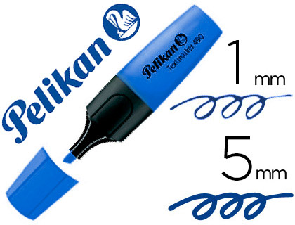 MARCADOR FLUORESCENTE PELIKAN TEXTMARKER 490 AZUL